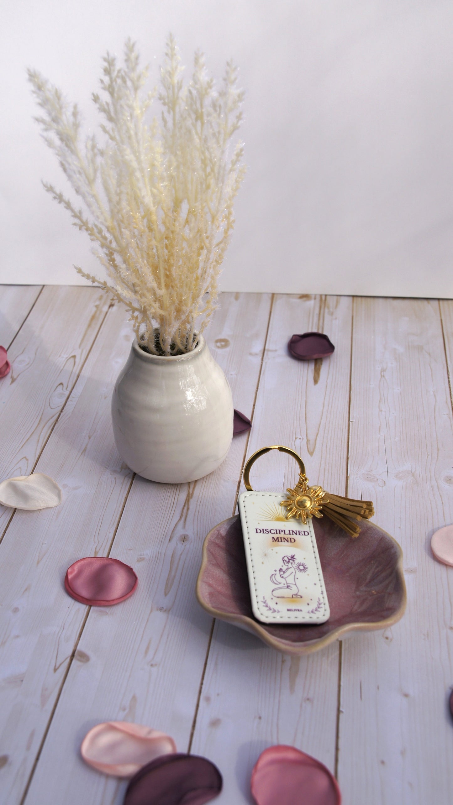 Belivra “Disciplined Mind” Keychain – Mindset Collection