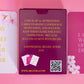 Belivra Empowerment Card Deck shown with two affirmation cards: "I Carry the Mindset of a Leader and Winner" and "I Am Worthy of My Dreams" – alongside the box highlighting 52 motivational cards designed to boost confidence, mindset, and success. Feminine floral designs and bold typography make this deck perfect for daily affirmations, journaling, and gifts for women entrepreneurs.