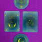 Belivra inspirational magnets displayed on a vibrant purple background – featuring uplifting quotes like "Success Starts Within" and "Mindset Is Magic" in bold yellow and blue designs. Perfect for fridge decor, office whiteboards, and daily motivation for women, entrepreneurs, and goal-setters