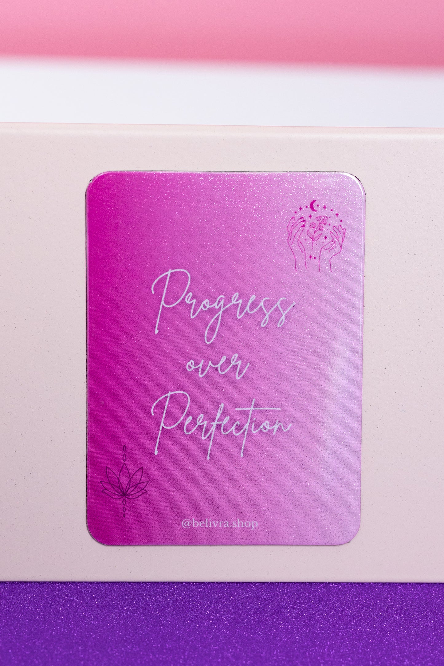 Progress Magnet rectangle
